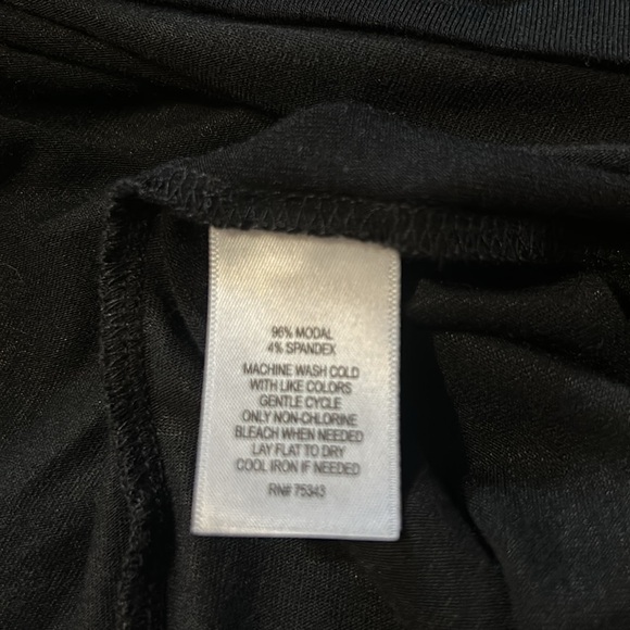 Dakini soft modal stretchy faux-wrap dress size M - Picture 5 of 8